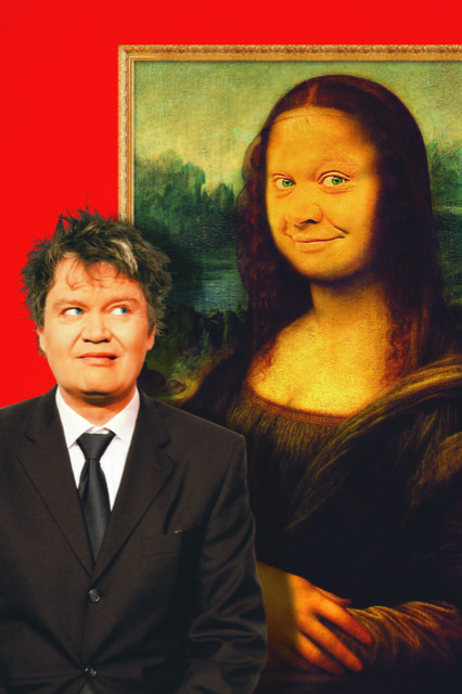 Meigl Hoffmann // Geölter Witz - Im Rahmen der Mona Lisa