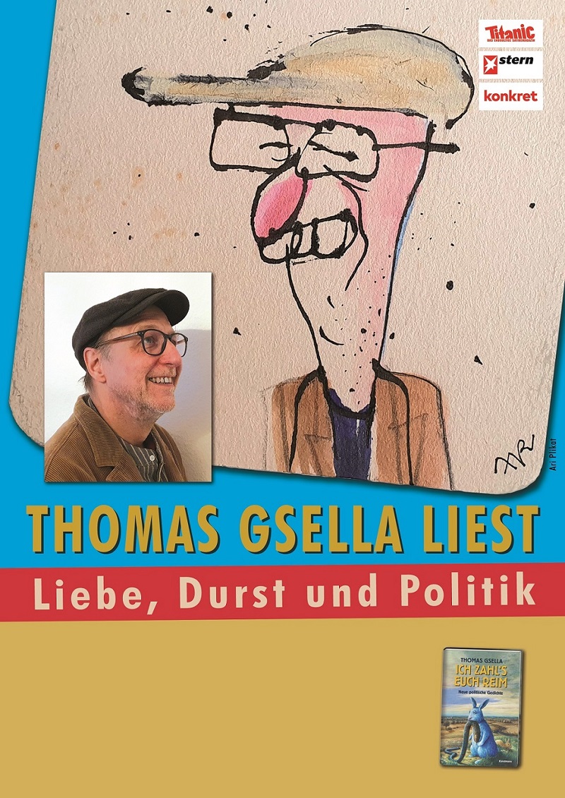 Thomas Gsella // Ich zahl´s euch reim